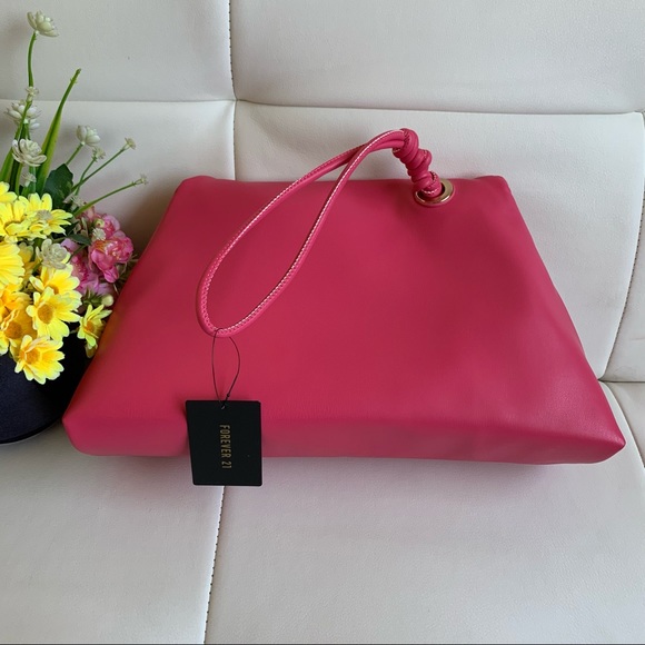 Forever21 Envelope Folded Clutch in Hot Pink - Picture 7 of 10